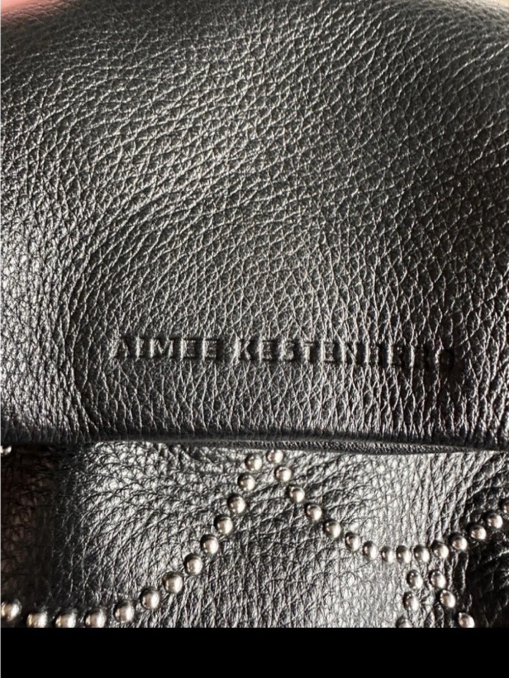 Amy Kestenberg Black Moroccan Studded Leather Mini Backpack - Picture 5 of 14